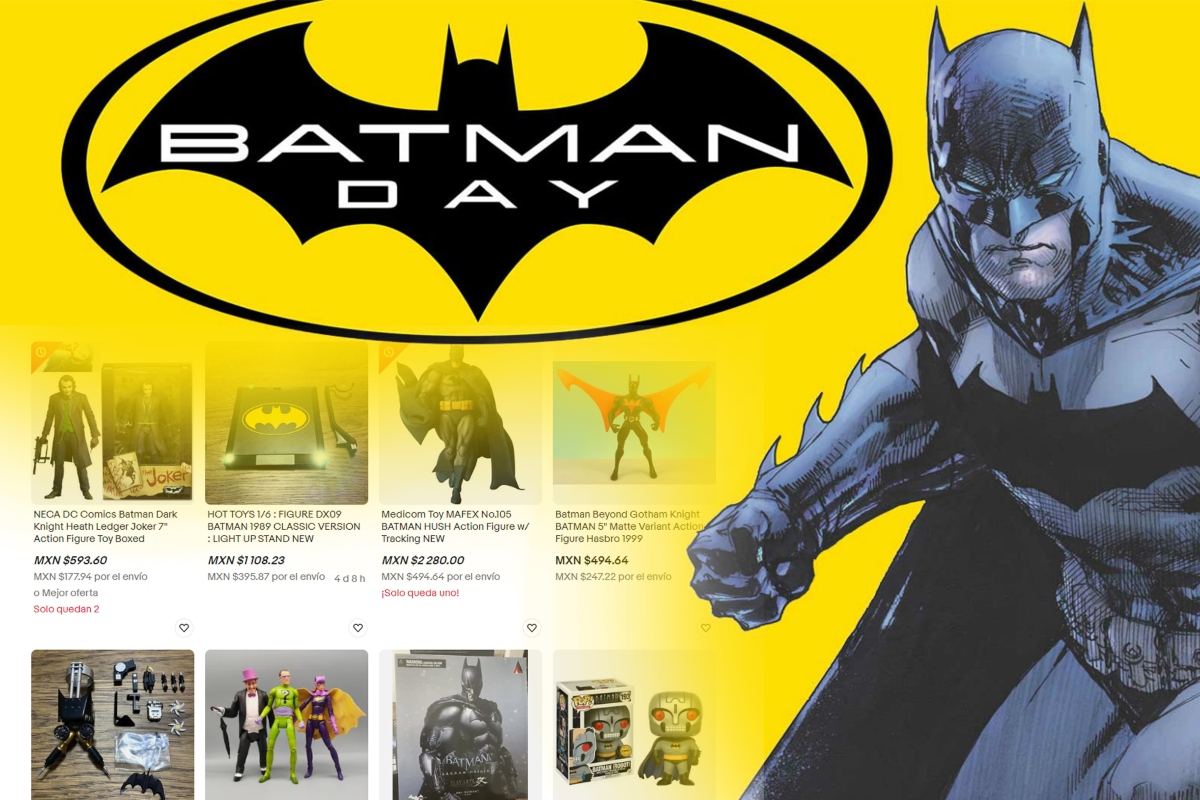 Día de Batman: estos son los artículos del personaje mejor pagados en eBay  - Economía