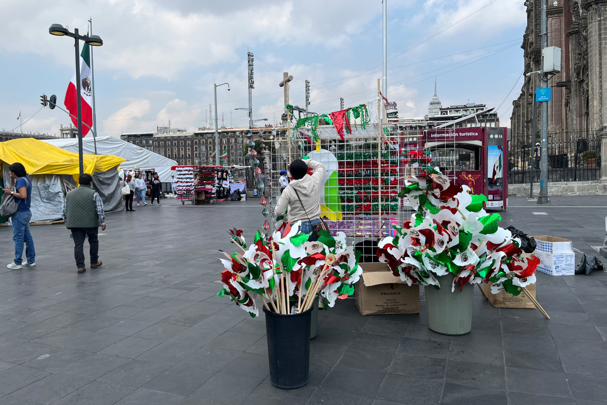 Guía para poder ver el Grito de la Independencia desde el Zócalo de la