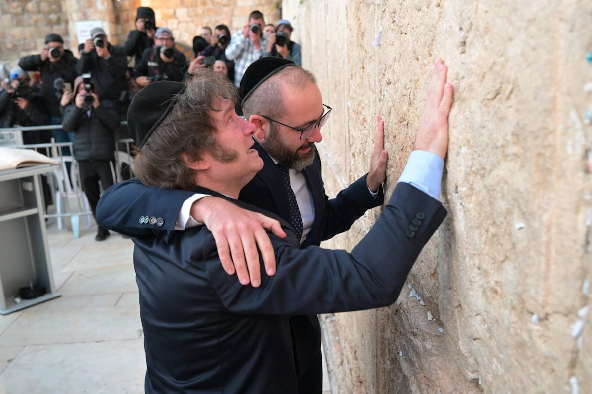 Milei Respalda A Israel Visita El Muro De Los Lamentos Y Fortalece Lazos Bilaterales 9152