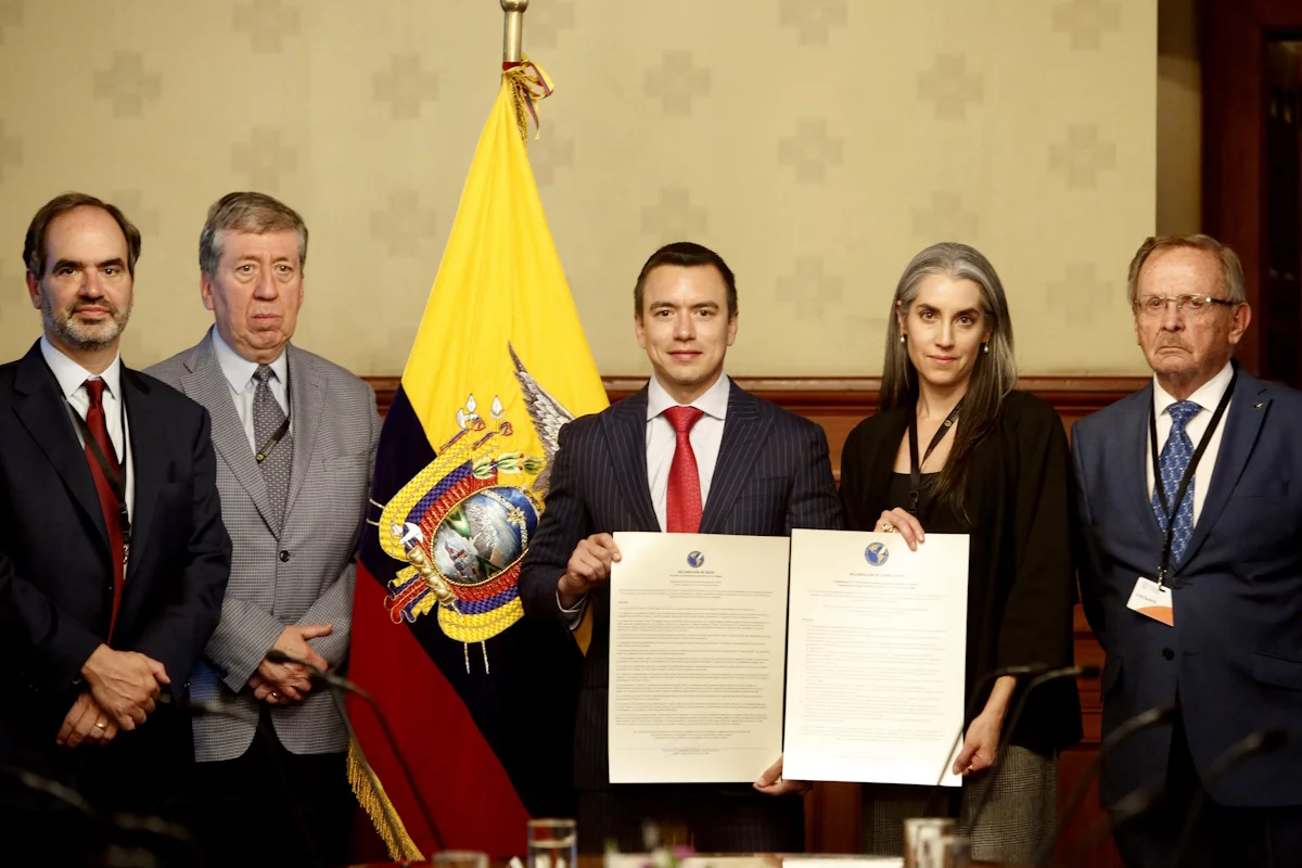 Foto: Eduardo Santillán/Presidencia de Ecuador