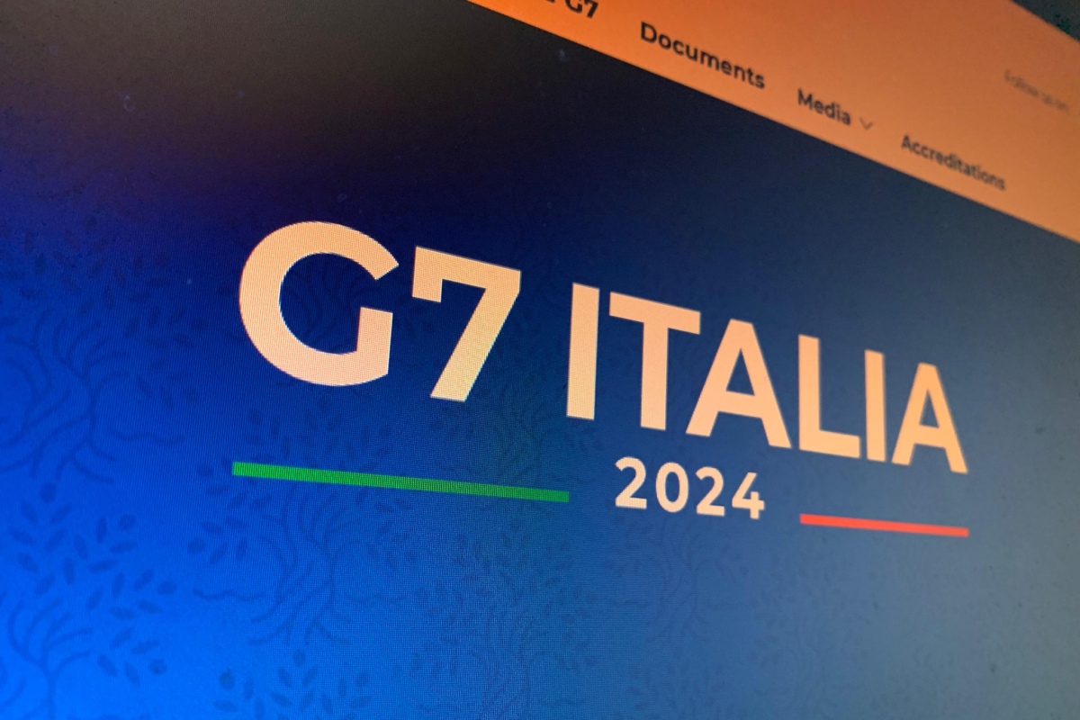 Javier Mille ha partecipato come ospite speciale alla conferenza del G7 in Italia