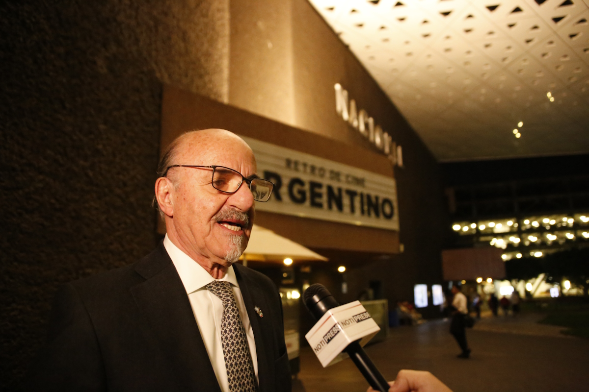 Carlos Tomada, embajador argentino en México (foto Gustavo Torres/NotiPress)