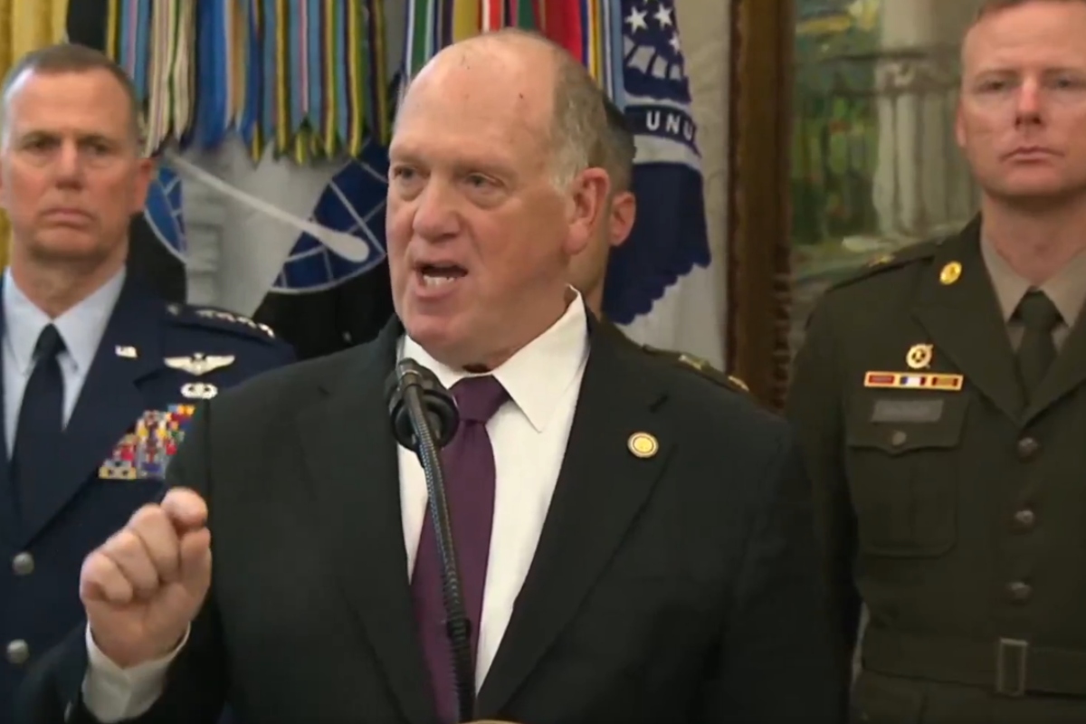 Trump anunció que enviará a Tom Homan a Minneapolis. Fuente: X @CalltoActivism