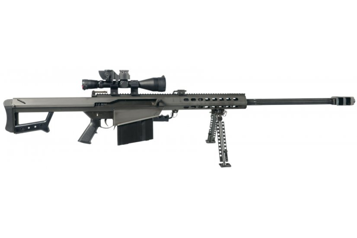 Fusil Barrett calibre .50. Fuente: Armas.es