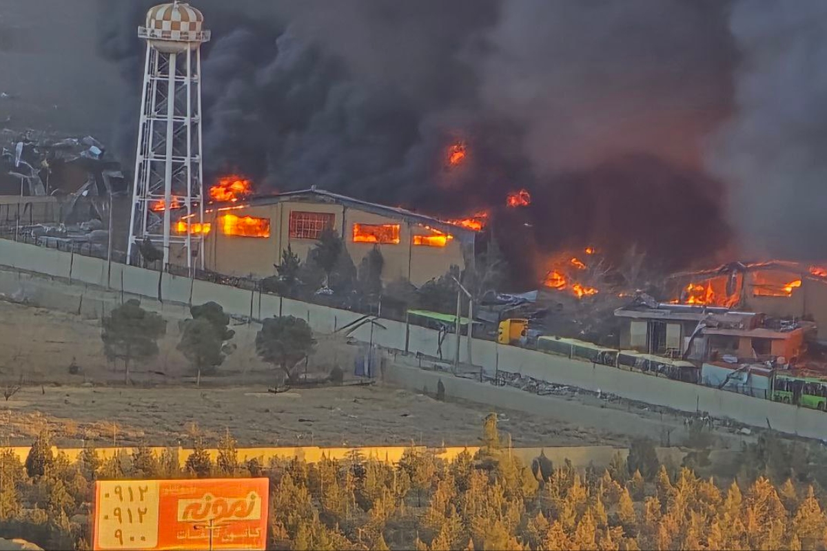 Imágenes verificadas de los bombardeos sobre Irán.