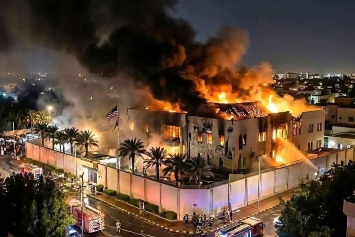 Embajada de Estados Unidos en Riad. Fuente: X