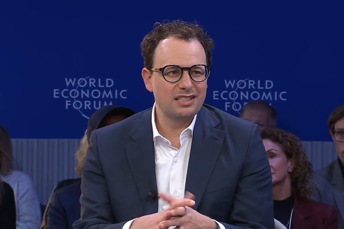 Dario Amodei, CEO de Anthropic, en el Foro Económico Mundial. Fuente: WEF