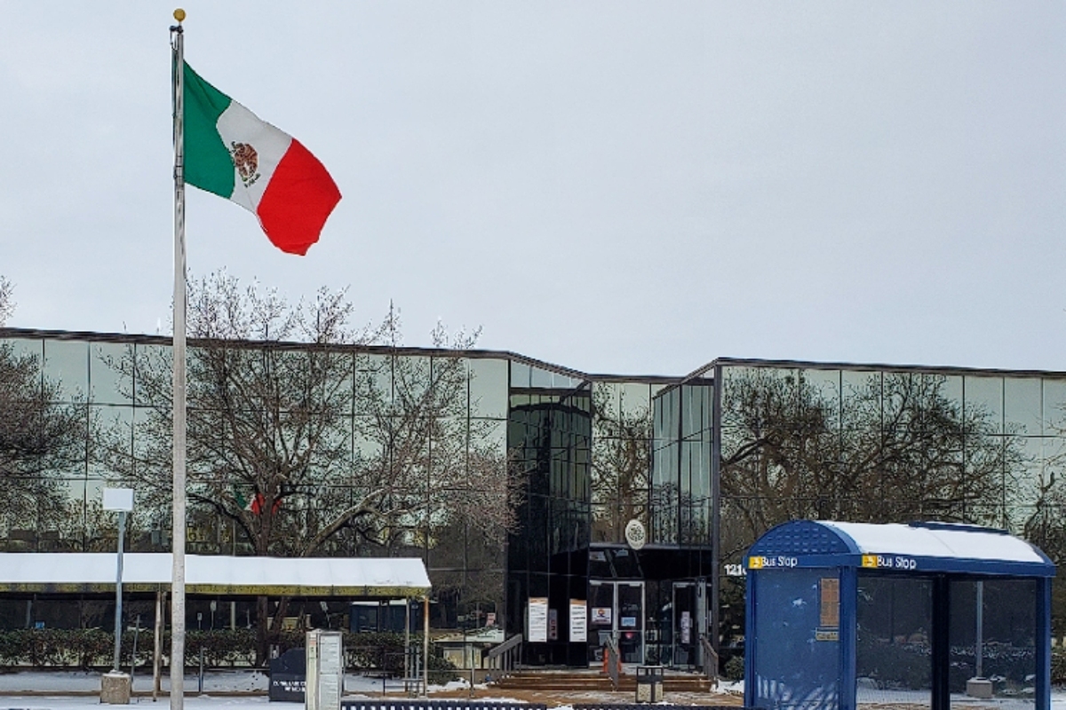 Consulado mexicano en Dallas, Texas. Fuente: Consulados Latinos