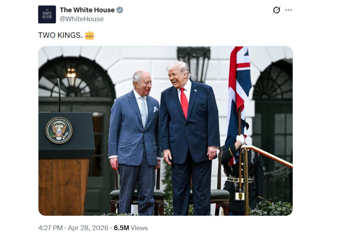 Fuente: X White House