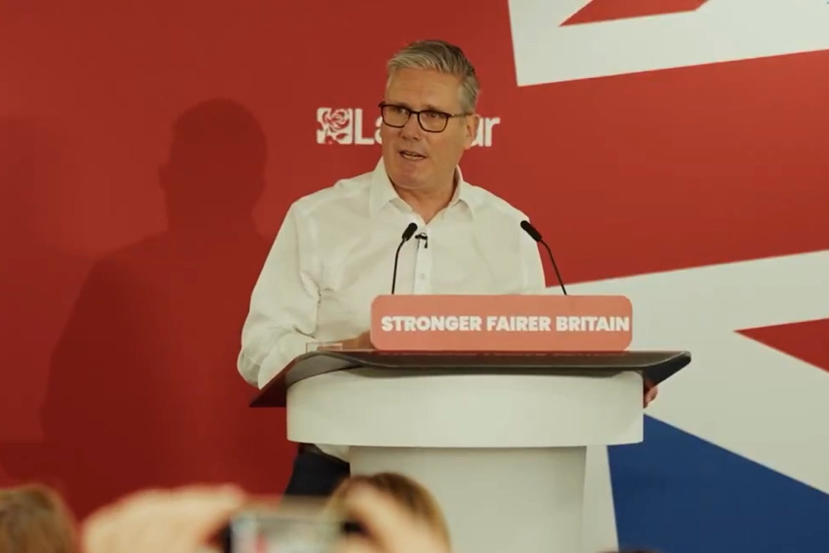 Starmer fue elegido en 2024 poniendo fin a 14 años de predominio conservador. Fuente: X/Keir Starmer