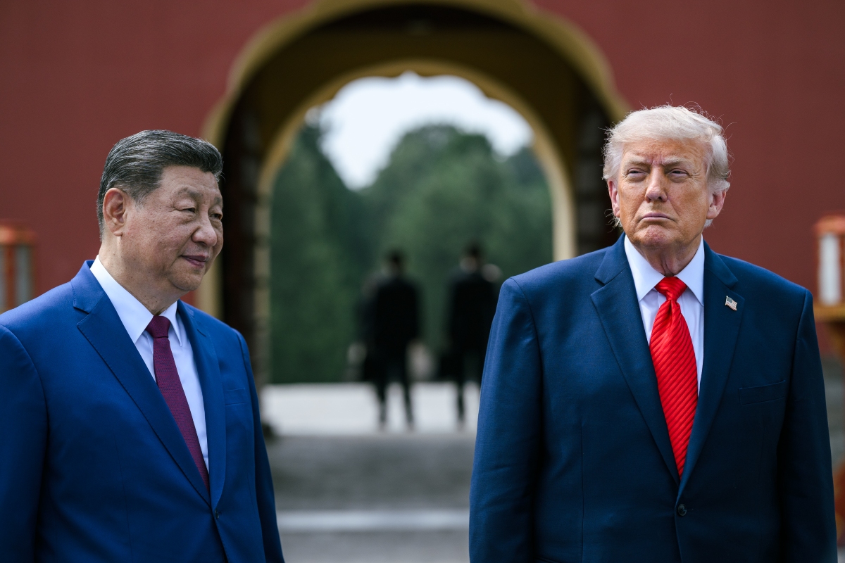 Trump y Xi en el Templo del Cielo. Fuente: X @Whitehouse