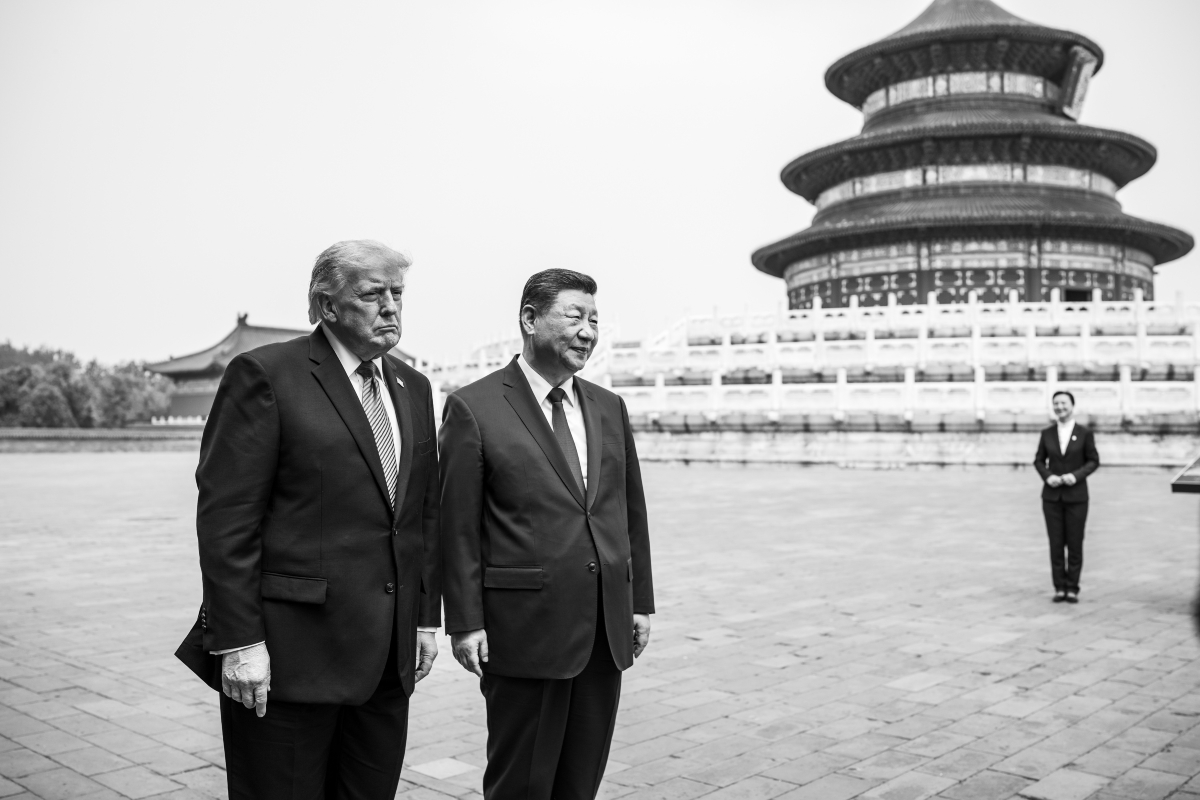Trump y Xi en el Templo del Cielo. Fuente: X @Whitehouse