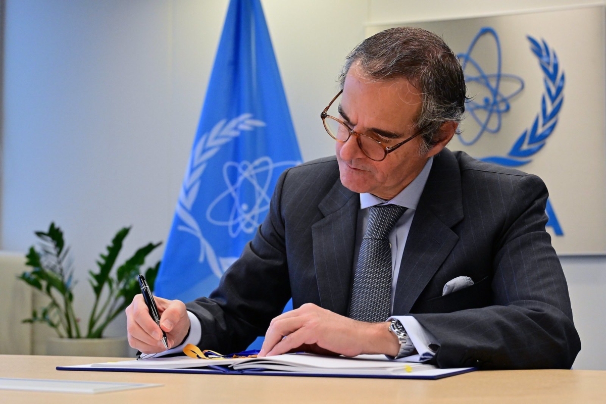 Rafael Grossi, el mayor rival de Bachelet en la contienda para presidir la ONU. Fuente: X/Grossi