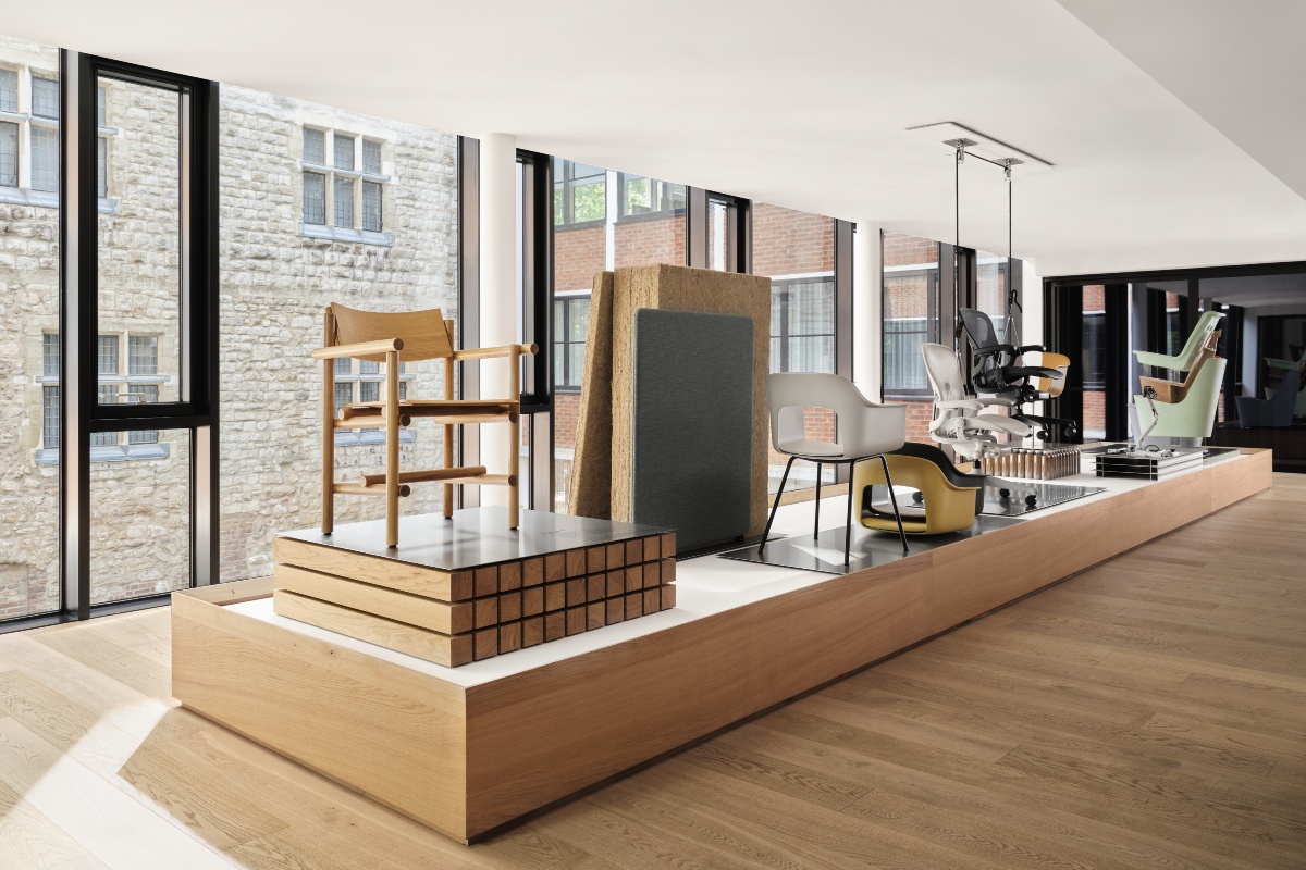 Herman Miller en exposición "Sustainability without compromise"