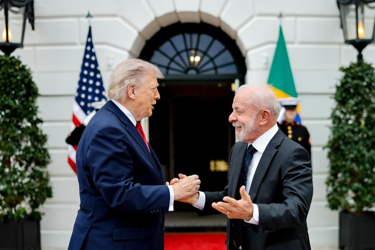 Lula tuvo su primer encuentro con Trump en la Casa Blanca el 7 de mayo luego de meses de tensiones bilaterales. Fuente: X @LulaOficial