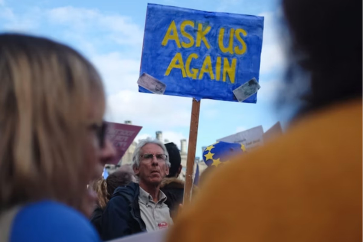 Protesta en contra del Brexit. Fuente: Unsplash