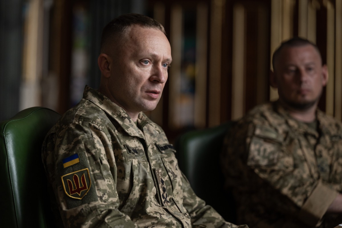 Mykhailo Drapatyi, de 43 años, es reconocido por su experiencia de combate y su mentalidad reformista de cara al conflicto con Rusia. Fuente: X @ZelenskyyUa