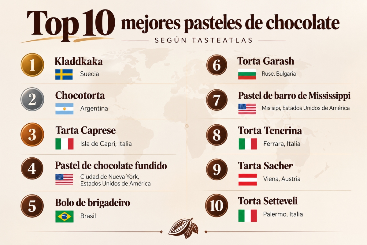 Ranking Taste Atlas /Imagen ilustrativa