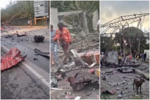 Imágenes difundidas en redes sociales.
